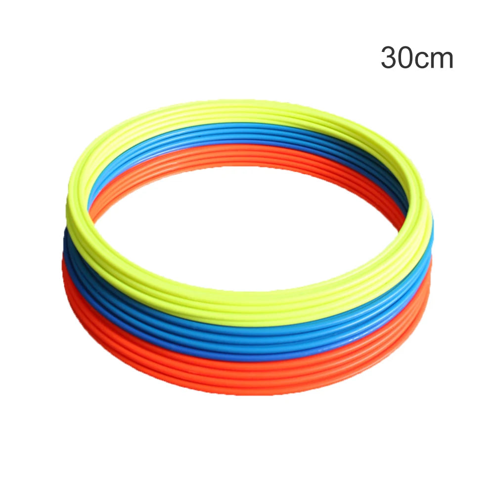 5X Football Soccer Speed Agility Training Rings Training Equipment 30Cm 40Cm Dia