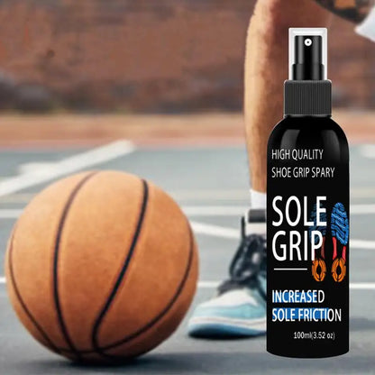 Basketball Shoe Grip Spray 100Ml Sports Shoe Sole Bottom Grip Spray Sports Grip Enhancement Shoe Traction Enhancer