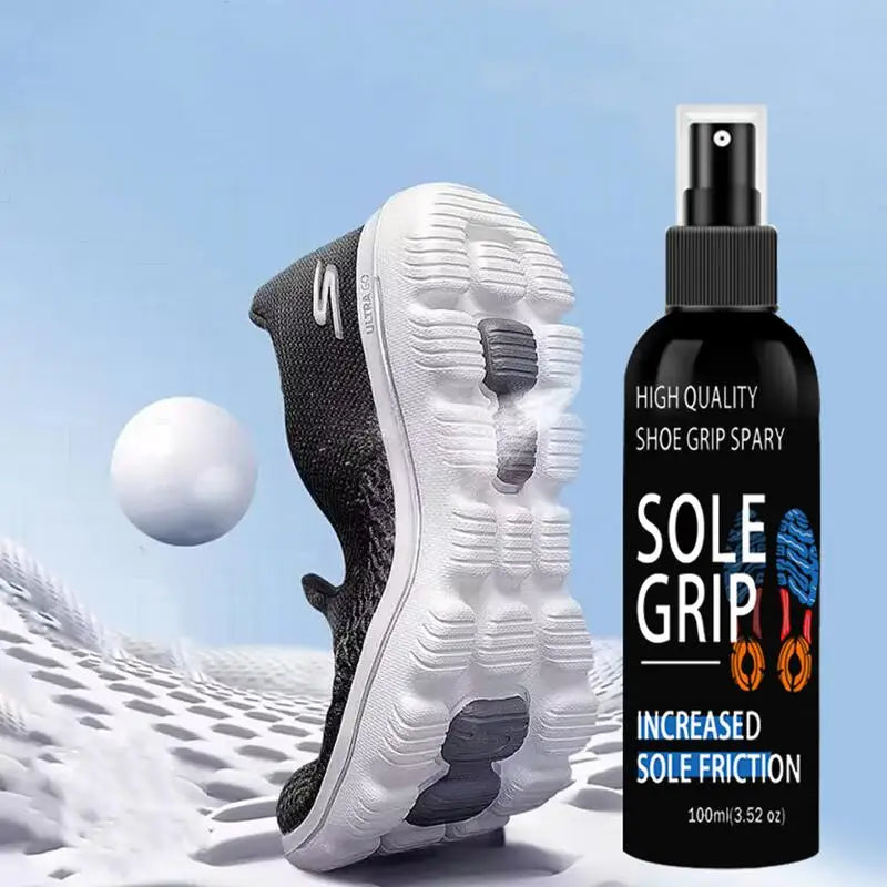 Basketball Shoe Grip Spray 100Ml Sports Shoe Sole Bottom Grip Spray Sports Grip Enhancement Shoe Traction Enhancer