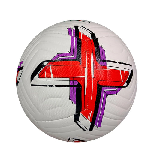 Soccer Ball Size 5 Training Ball Lightweight Soccer Training Equipment Ball Official Match Ball Football for Game Competition School , Red