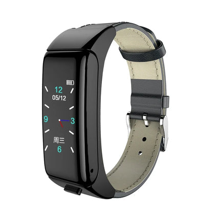B6 Smart Sports Bracelet Bluetooth Headset Color Screen Sports Monitoring Multi-Function Call 2In1 Detachable Watch Headset