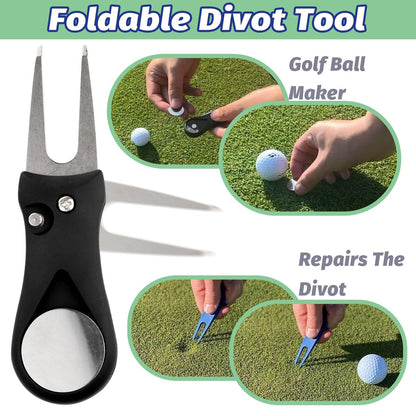 Golf Essentials Kit, 29 in 1 Golf Club Cleaning Kit - Golf Towel, Golf Club B...