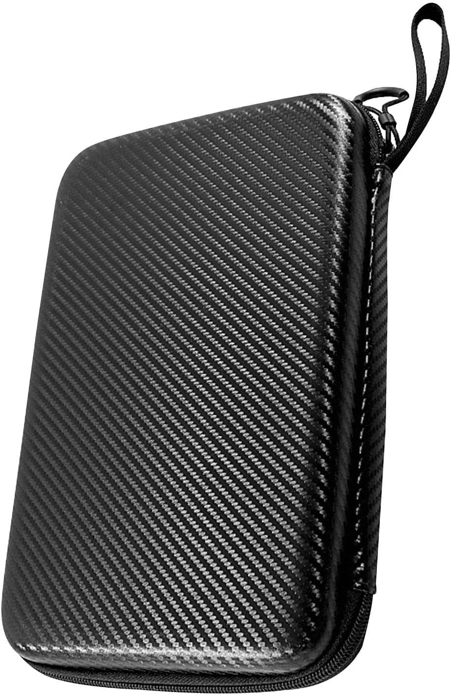 Table Tennis Racket Case, Hard Shell, Black, 29 * 19.5 * 5Cm/11.42 * 7.68 * 1.97Inch, Holds 2 Rackets & 7 Balls