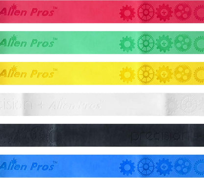 Tennis Racket Grip Tape (6 Grips) Precut & Dry Feel Tennis Grip Designer Overgrip for High Performance