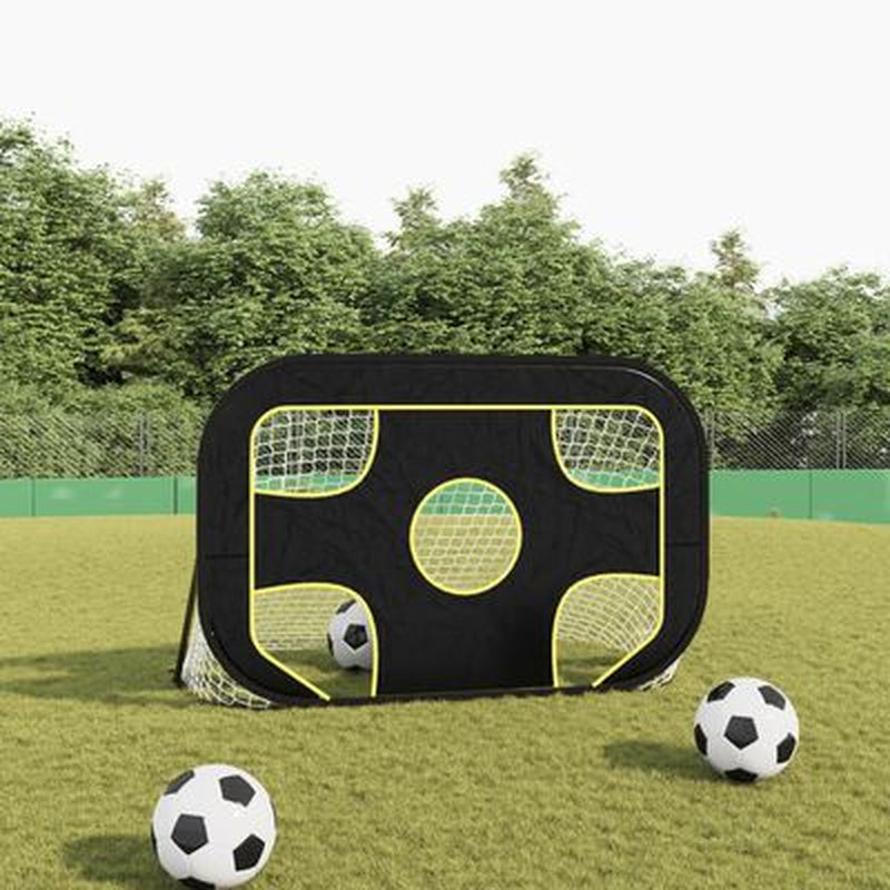 Football Goal Net with Target 47.2"X31.5"X31.5" Polyester