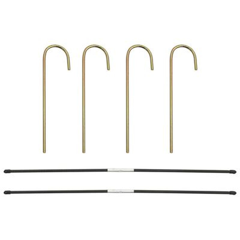 Football Goal Net with Target 47.2"X31.5"X31.5" Polyester