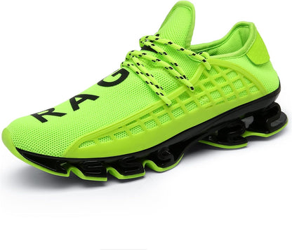 Mens Slip on Road Running Shoes Breathable Lightweight Comfortable Walking Shoes Athletic Gym Tennis Shoes for Men