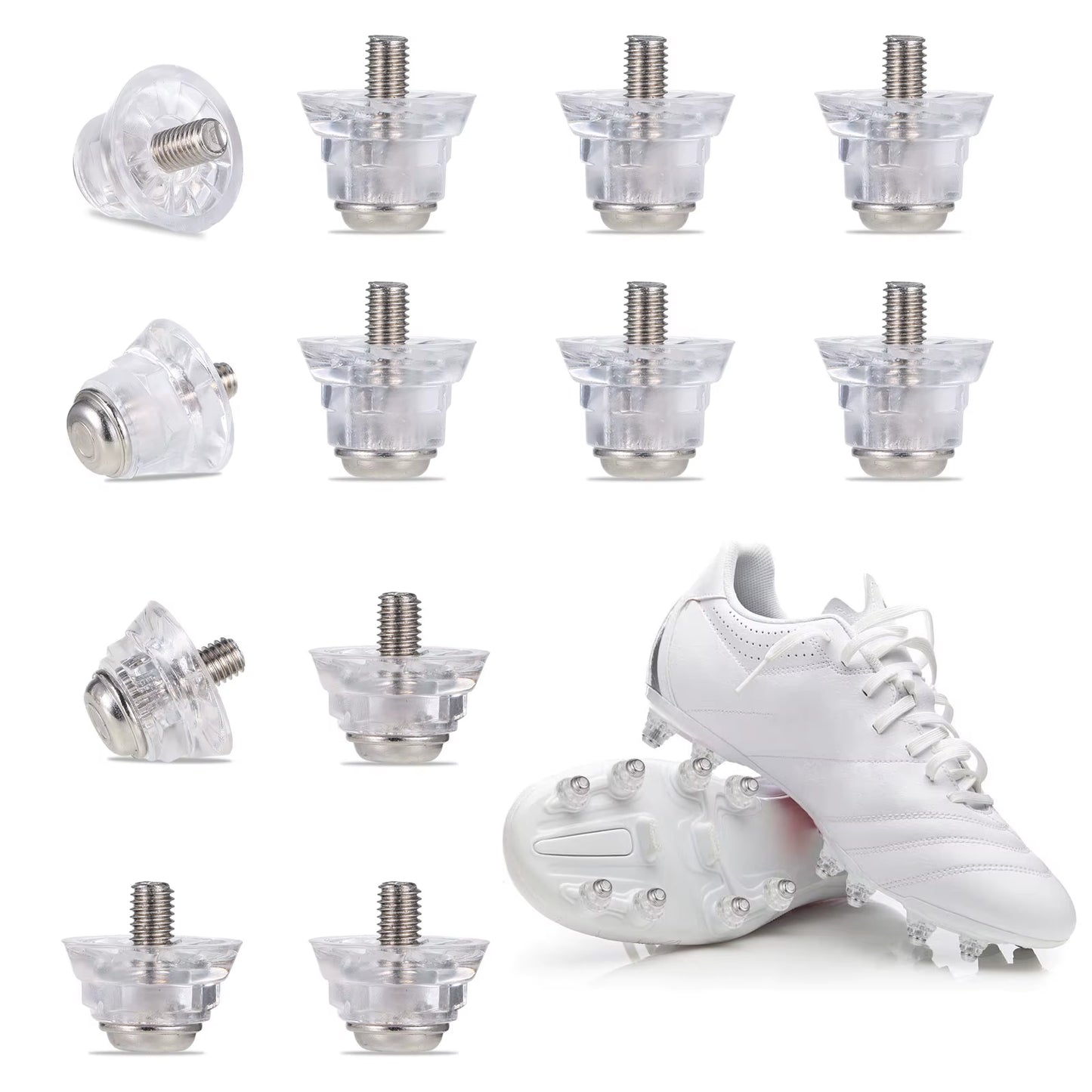12Pcs Football Boots Studs Professional Sport Replacing Equipment 13Mm 16Mm Shoes Stud Replace Part Sport Fitting